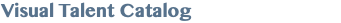 Visual Talent Catalog